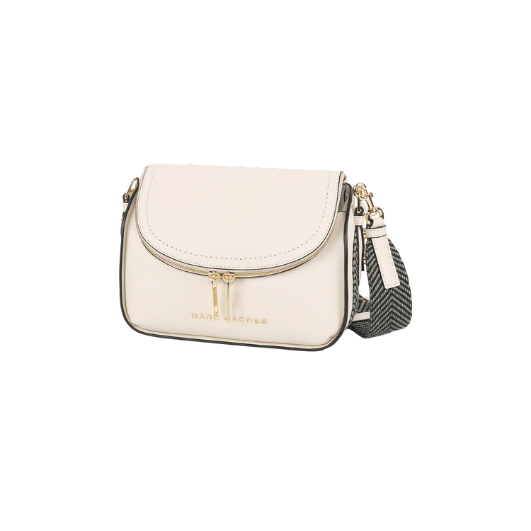 Marc Jacobs Grooved Webbing Mini Messenger Bag 'Marshmallow'