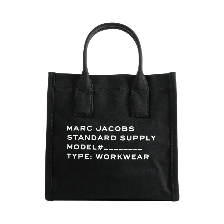 Marc Jacobs Medium Tote Canvas Standard Supply Bag 'Black'