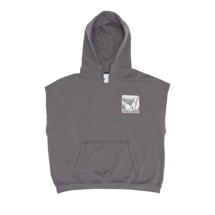 Paly Hollywood Dr. Cut Off Hoodie 'Brown'