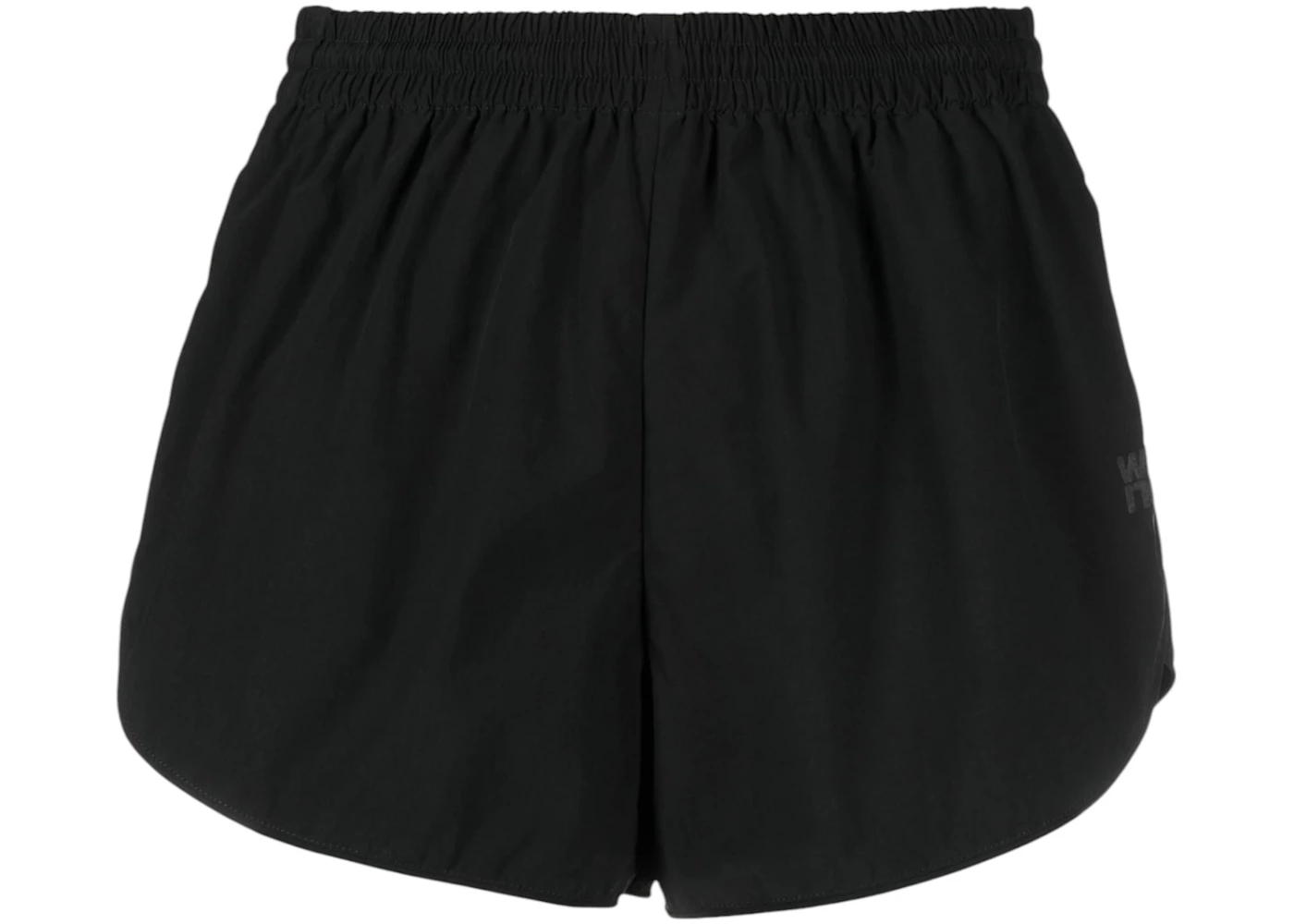 T by Alexander Wang Marathon With Wang Puff Logo Shorts Black