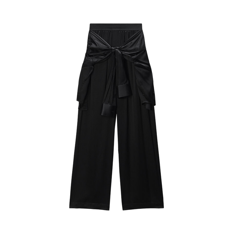 Alexander Wang High Rise Boxer Pant with Prestyled Shirt 'Black'