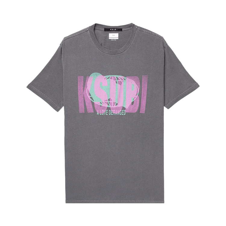 Ksubi Deranged Kash T-Shirt 'Charcoal'