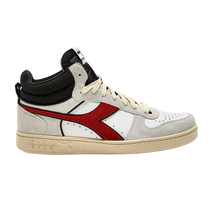 Diadora Magic Basket Demi Cut 'White Ferrari Red Italy'