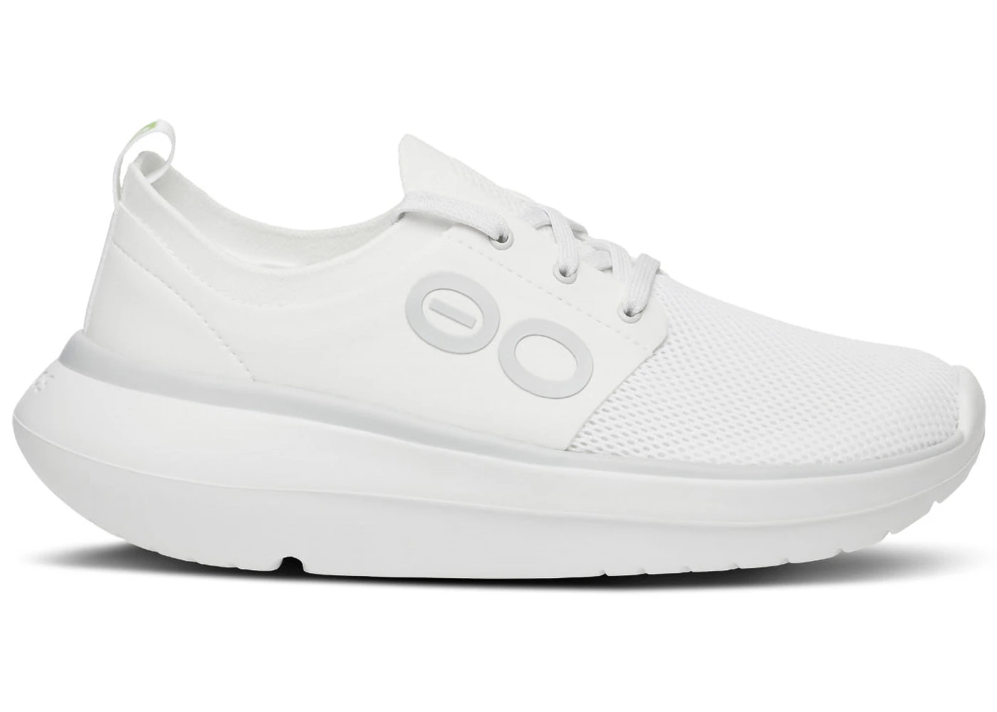 OOFOS Stride Lace-Up White Women's