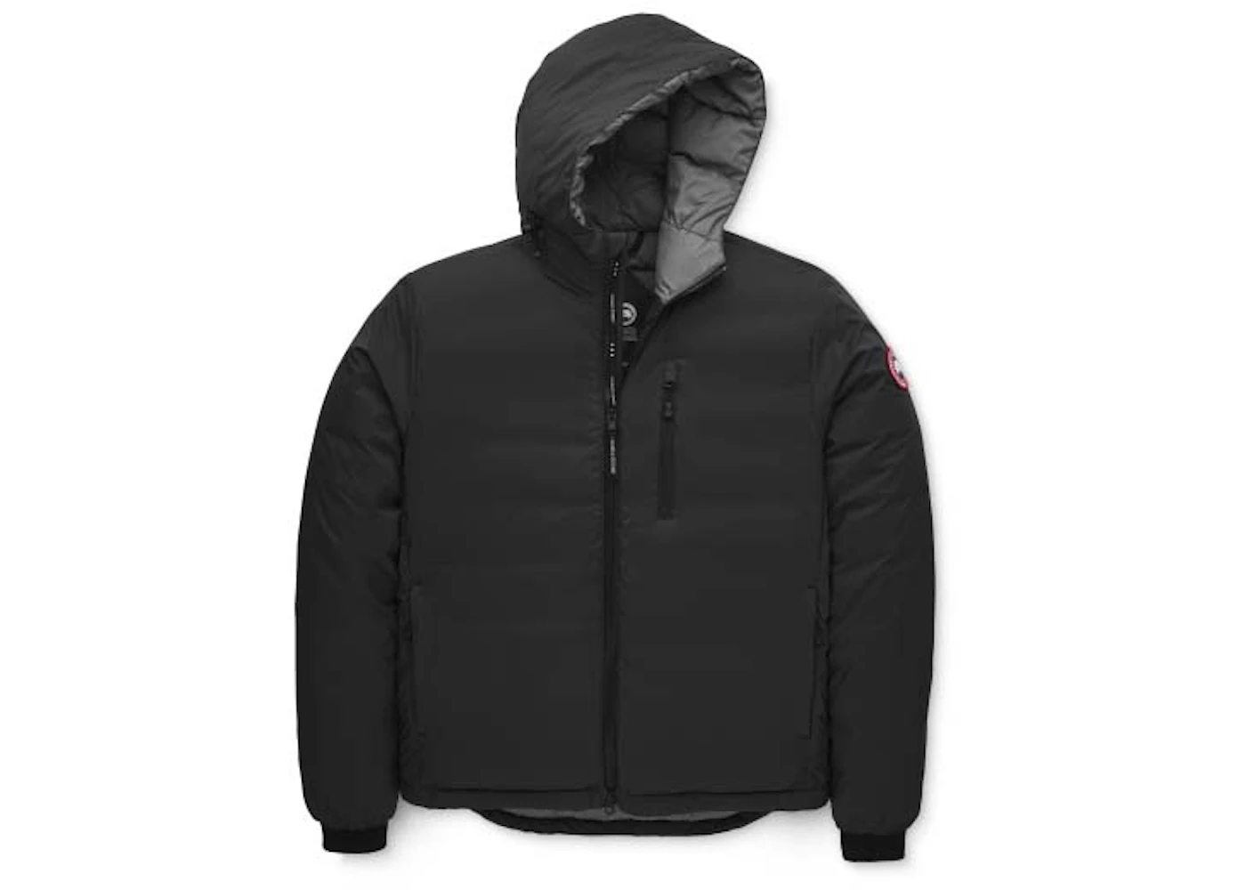 Canada Goose Lodge Down Matte Finish Hoody Black Shine