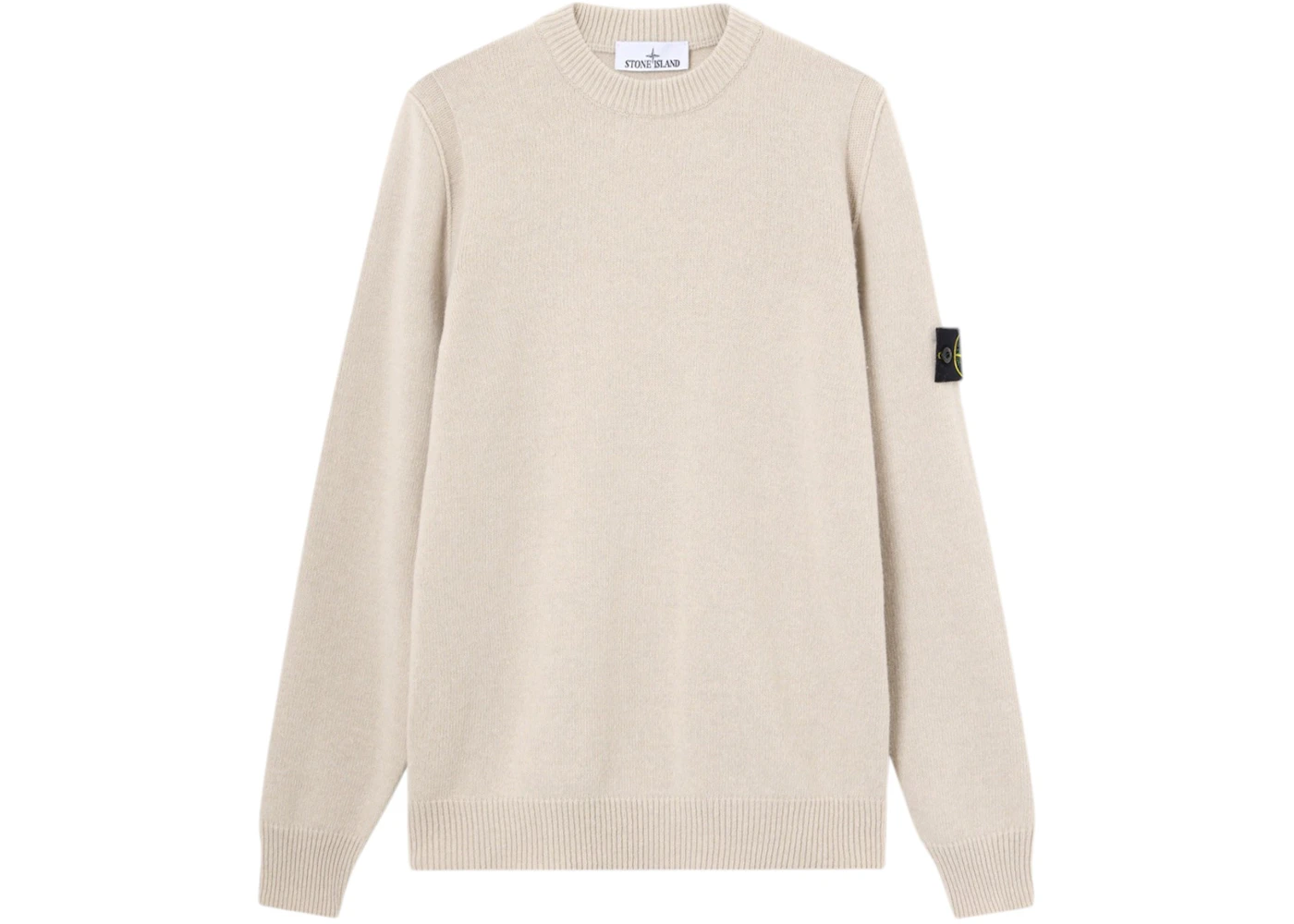 Stone Island Lambswool 5100072 Sweater Desert