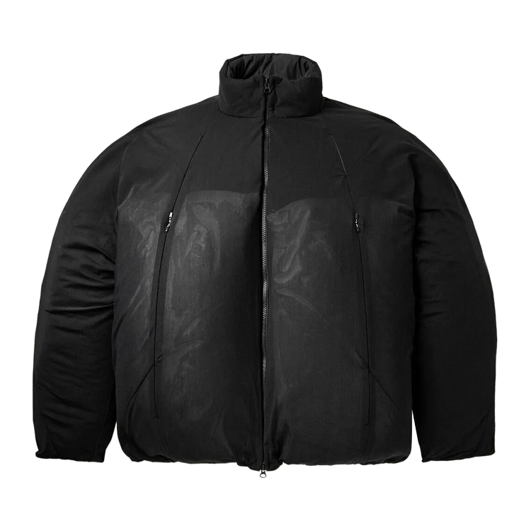 POST ARCHIVE FACTION Woven 5.1 Down Jacket Left 'Black'