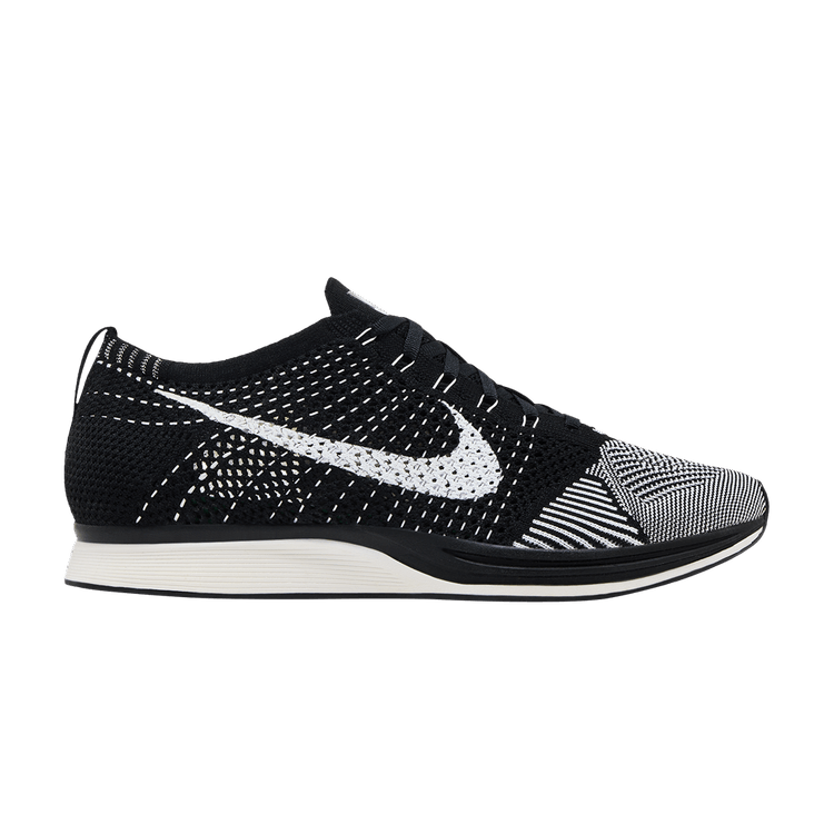 Nike Flyknit Racer 'Black White'