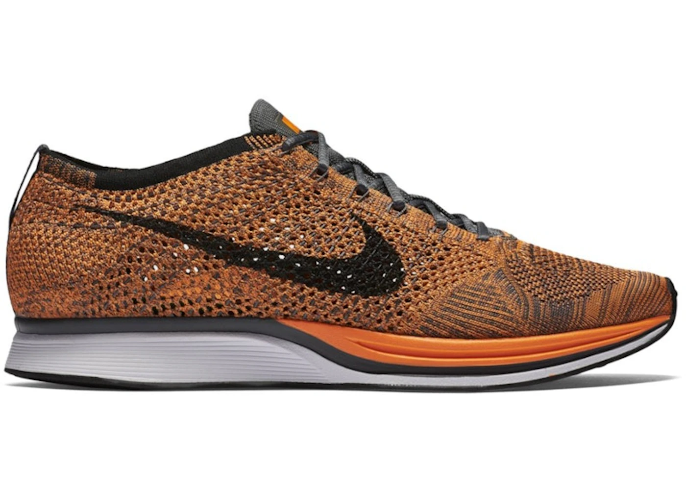Nike Flyknit Racer Orange Dark Grey (2016)