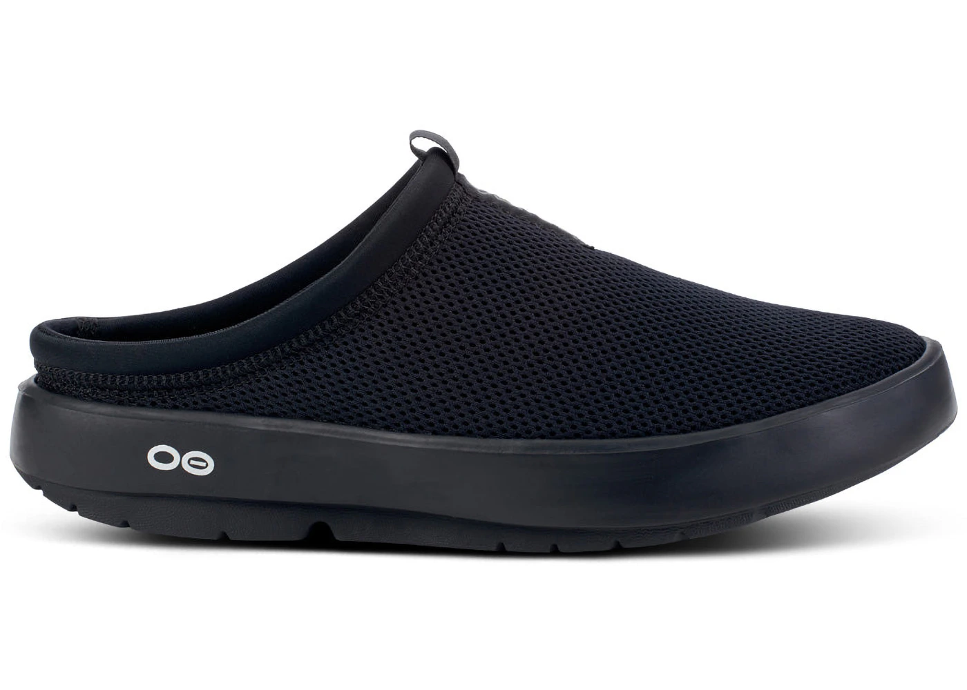 OOFOS Sport Mesh Slipper White/Black