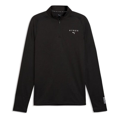 PUMA x Hyrox Quarter-Zip T-Shirt 'Puma Black'