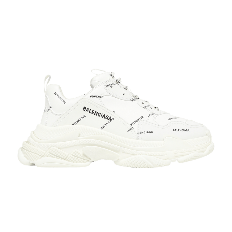 Balenciaga Triple S Sneaker 'Allover Logo - White'