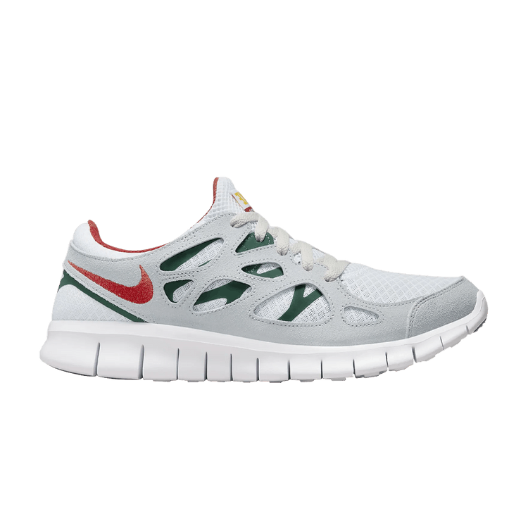 Nike Free Run 2 'White Gorge Green Cinnabar'