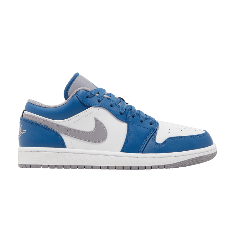 Air Jordan 1 Low 'True Blue Cement'