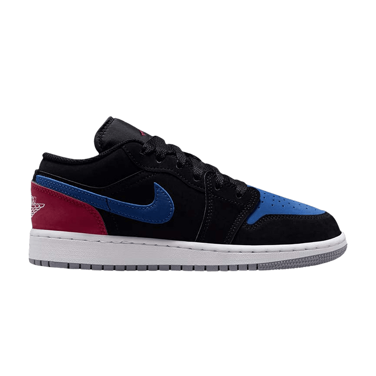 Air Jordan 1 Low GS 'Black True Blue Red'