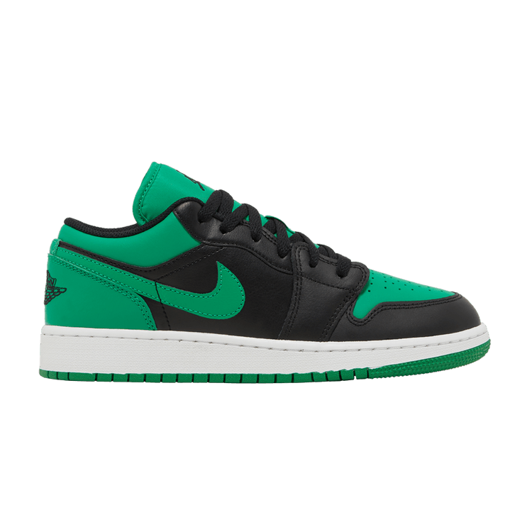 Air Jordan 1 Low GS 'Black Lucky Green'