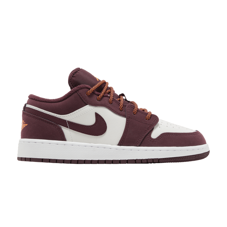 Air Jordan 1 Low GS 'Night Maroon'