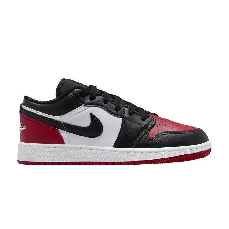 Air Jordan 1 Low GS 'Bred Toe 2.0'
