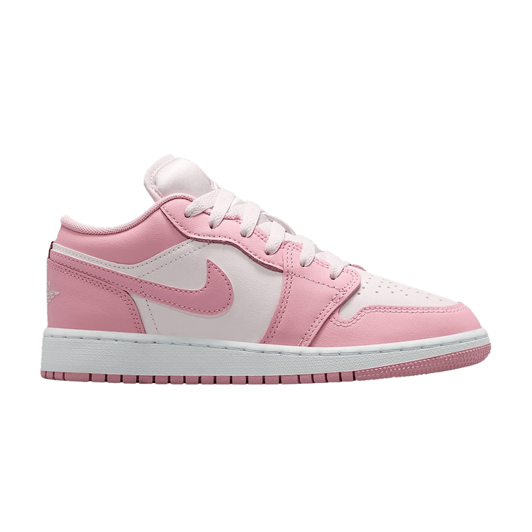 Air Jordan 1 Low GS 'Medium Soft Pink/White/Pearl Pink'
