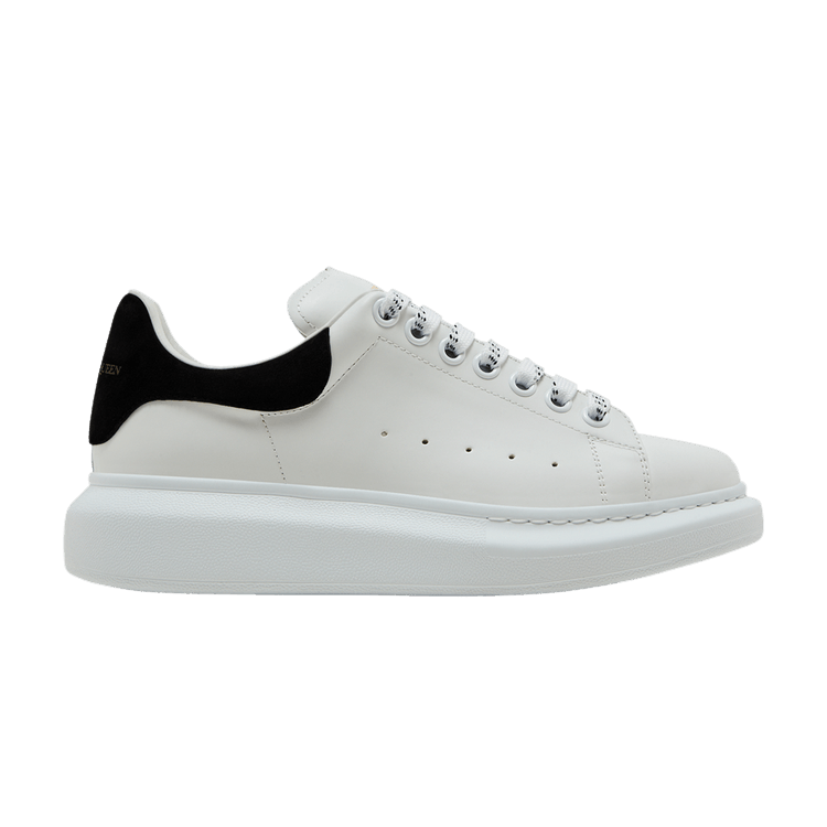 Alexander McQueen Wmns Oversized Sneaker 'White Black' 2024