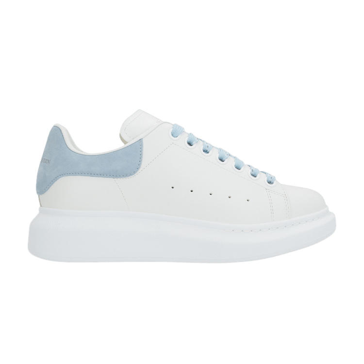 Alexander McQueen Wmns Oversized Sneaker 'White Powder Blue' 2024