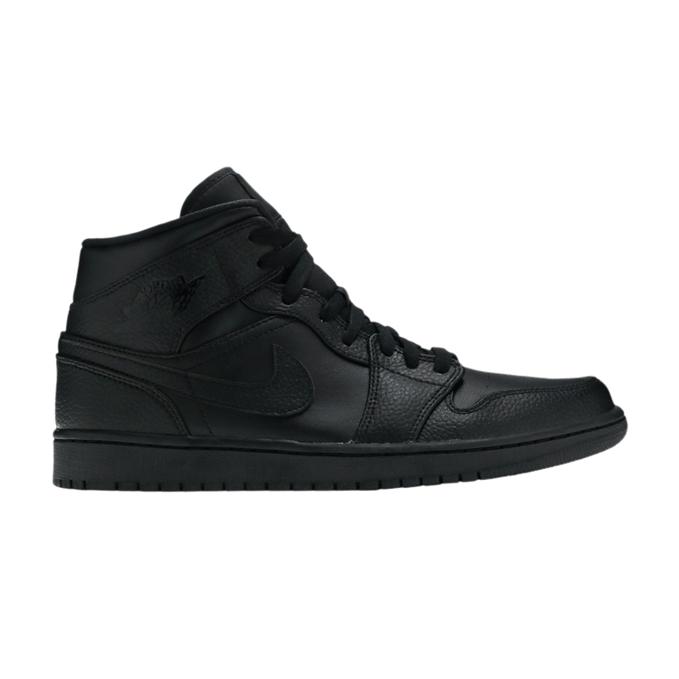 Air Jordan 1 Mid 'Triple Black' 2020
