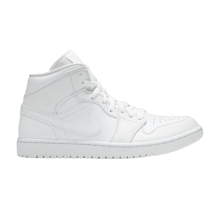 Air Jordan 1 Mid 'Triple White' 2020