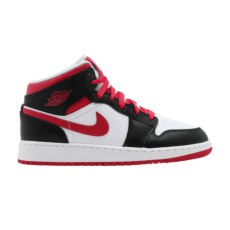 Air Jordan 1 Mid GS 'White Very Berry'