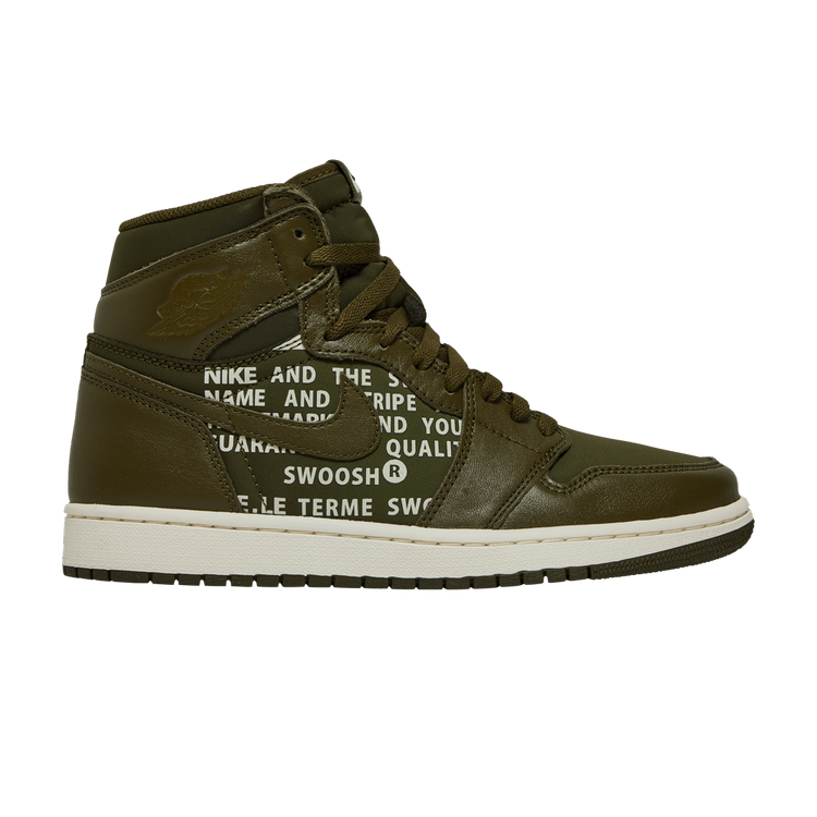 Air Jordan 1 High OG 'Olive Canvas'