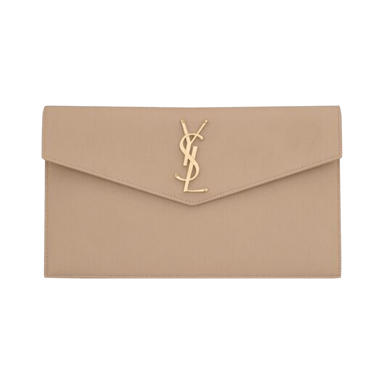 Saint Laurent Uptown Pouch 'Dark Beige'