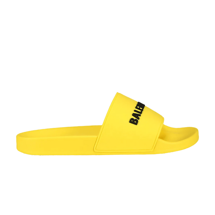 Balenciaga Pool Slides 'Yellow Black'