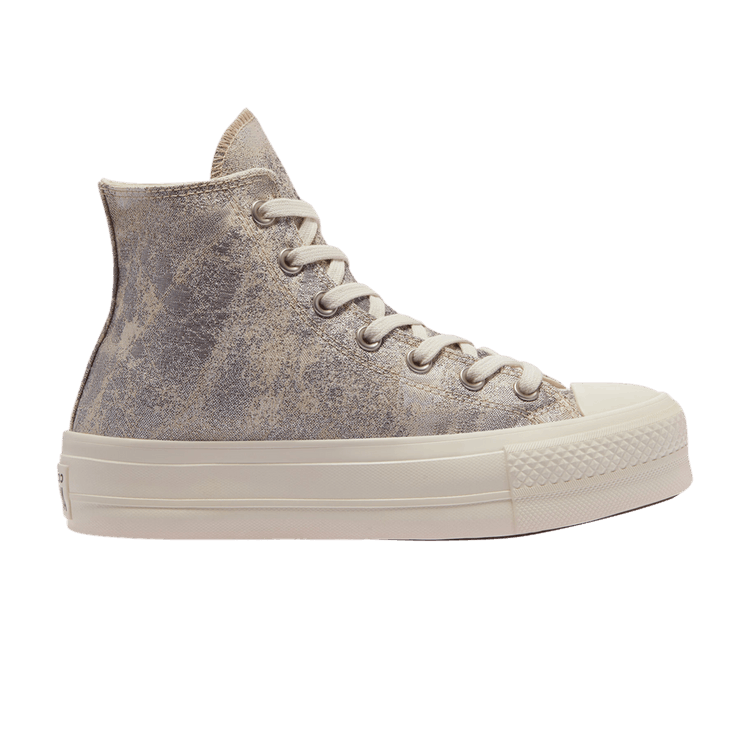 Converse Chuck Taylor All Star Platform High 'Metallic Camo - Silver'