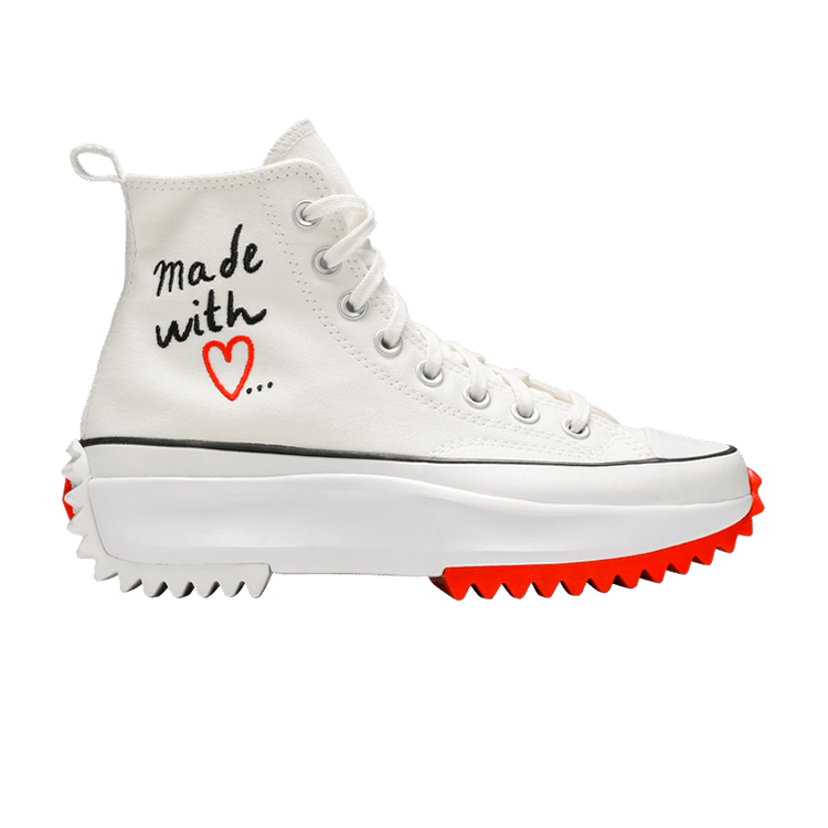 Converse Wmns Run Star Hike High 'Made With Love - White'