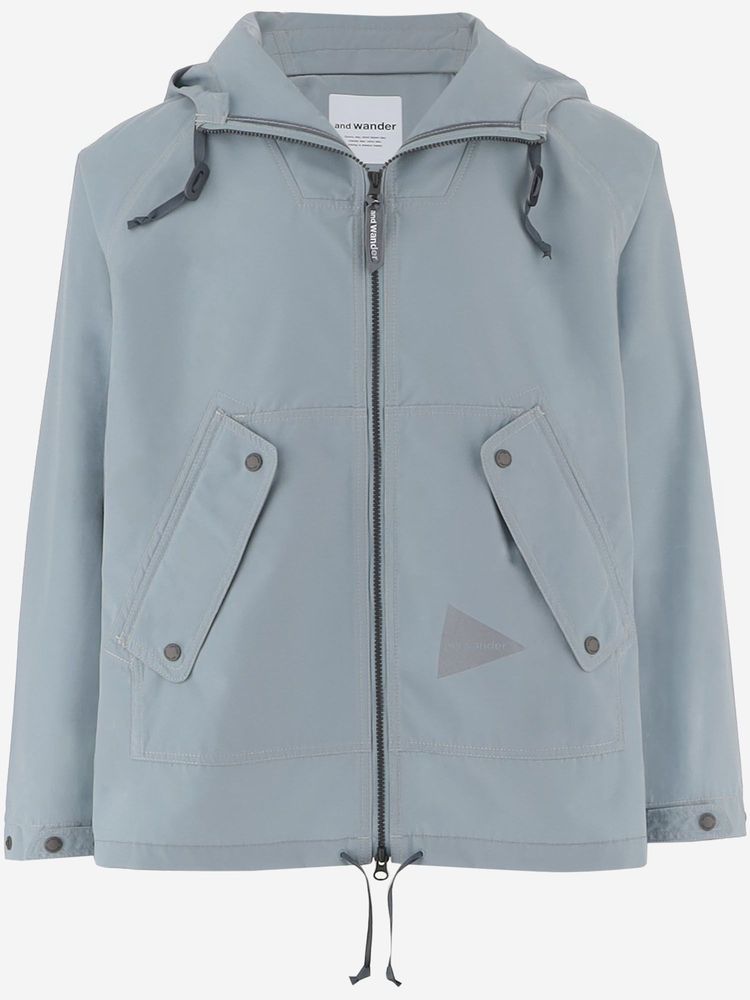 And Wander Zip-Up Hooded Jacket