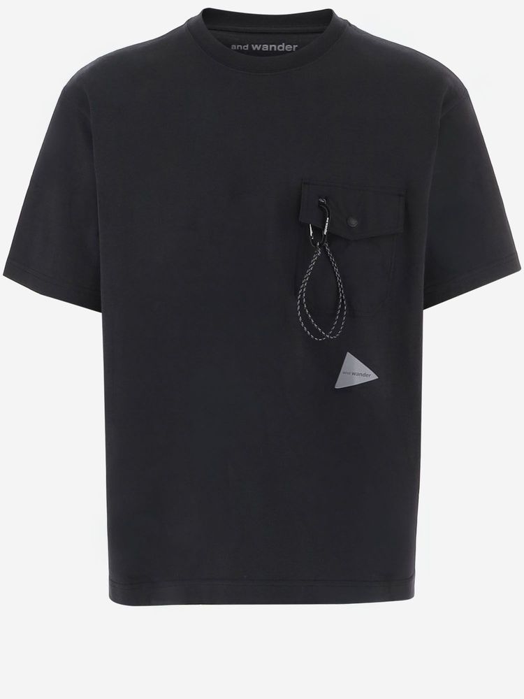 And Wander Pocket Detail T-Shirt