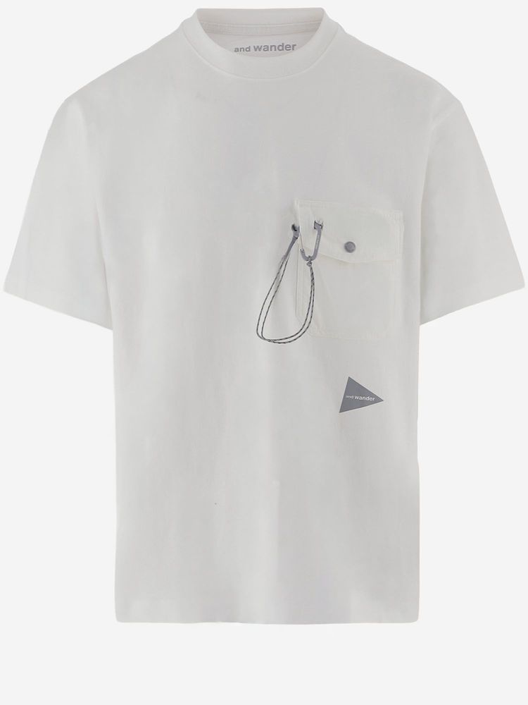 And Wander Pocket Detail T-Shirt