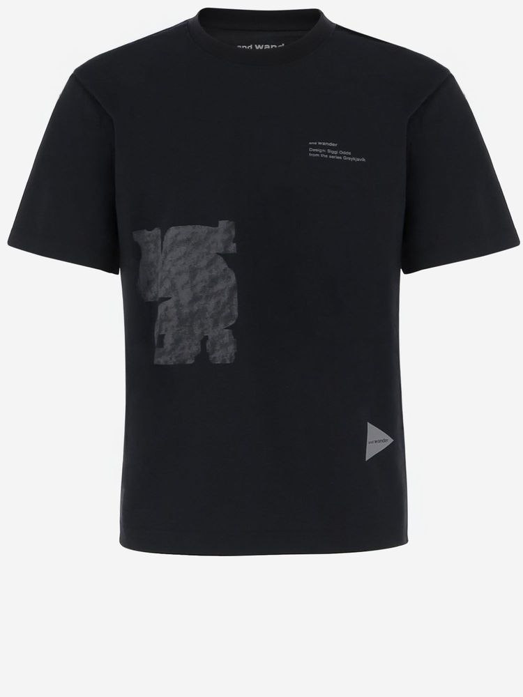 And Wander Graphic Logo T-Shirt