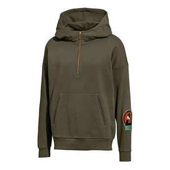 PUMA x HAN Crossover Half Zipper Olive Green