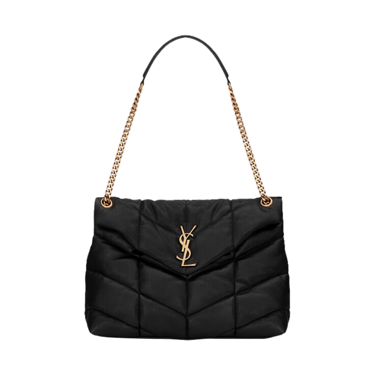 Saint Laurent Puffer Medium Chain Bag 'Black'