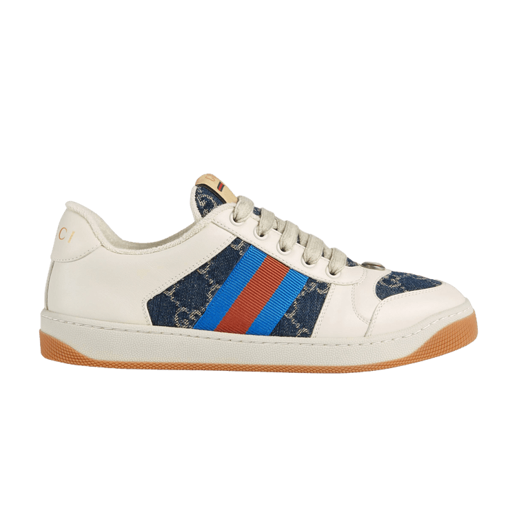 Gucci Wmns Screener 'GG Canvas - Denim Ivory'
