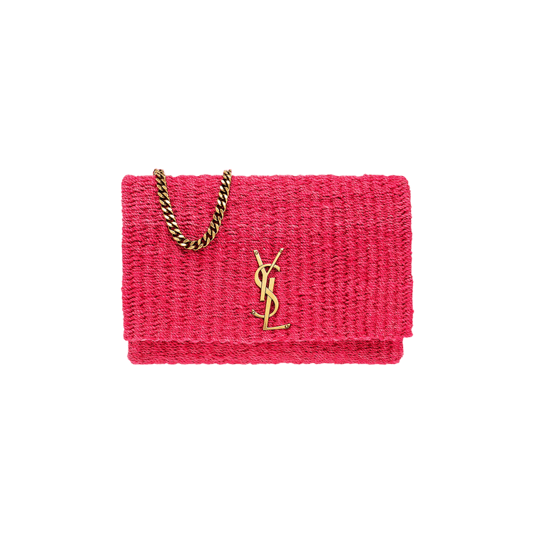 Saint Laurent Kate Medium Supple Chain Bag 'Pink Glow'