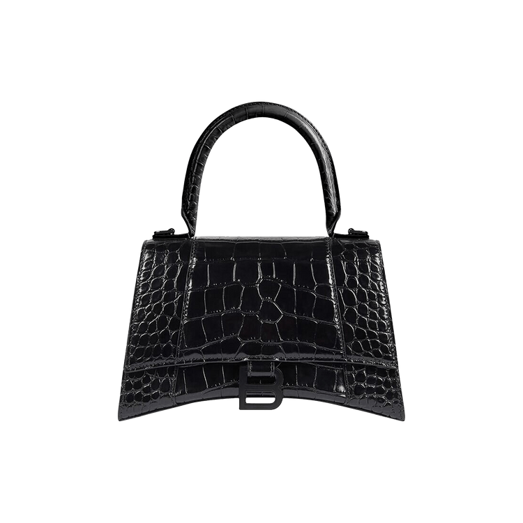 Balenciaga Hourglass Small Top Handle Bag 'Black'