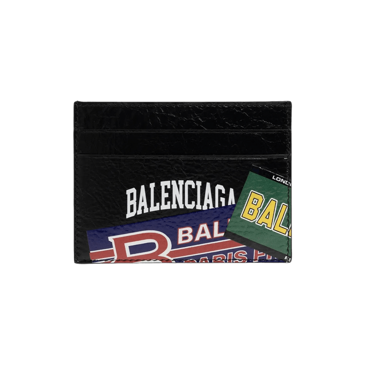 Balenciaga Cash Card Holder 'Black/Multicolor'