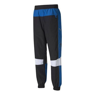 PUMA Scuderia Ferrari Race Street Woven Pants 'Black White Blue'