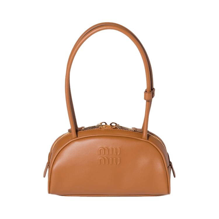 Miu Miu Small Top Handle Beau Bag 'Cognac'