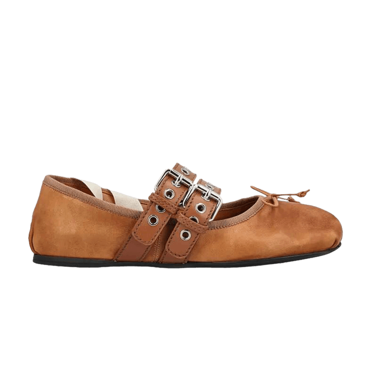 Miu Miu Wmns Ballerina 'Caramel'