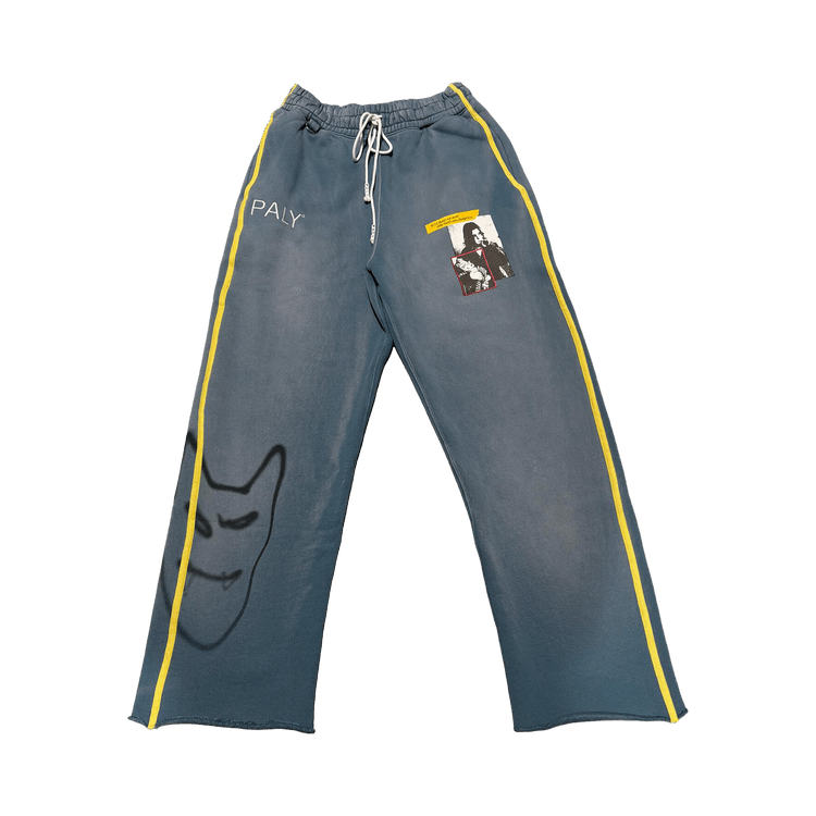 Paly Hollywood Streetwise Airbrush Sweatpant 'Turquoise'