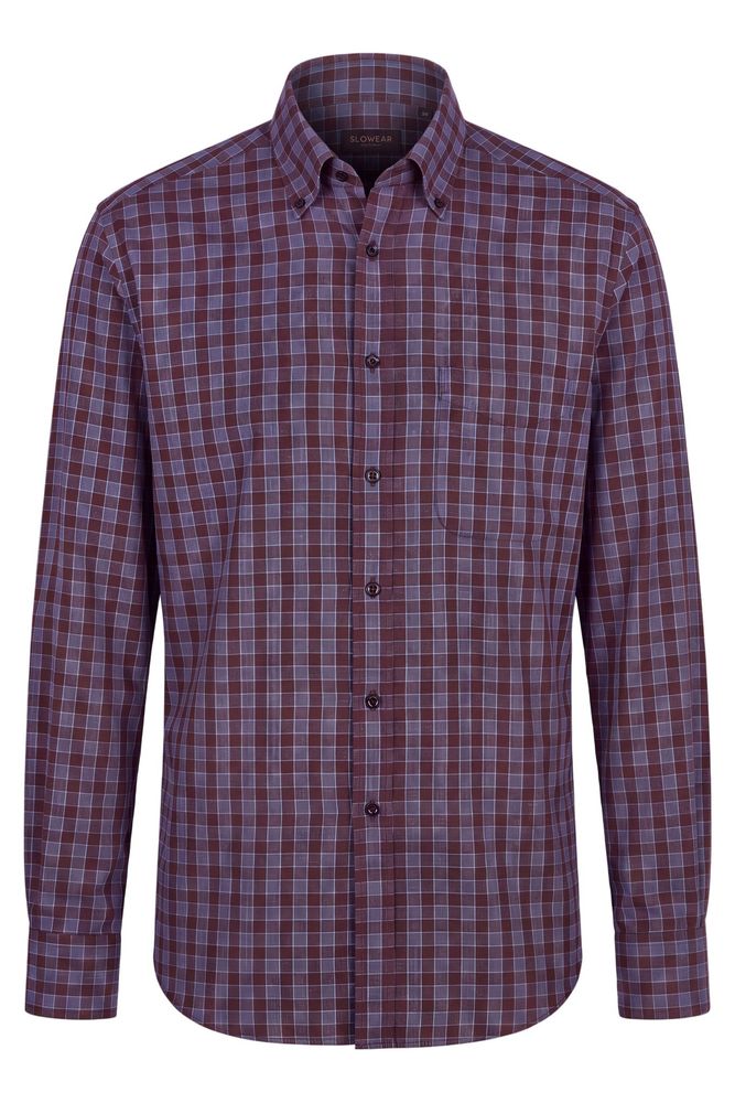 Slowear Regular Fit Check Shirt