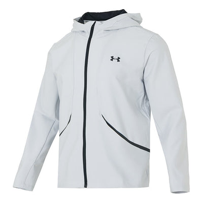 Under Armour UA Unstoppable Woven Jacket Asia Sizing 'Halo Gray Black'