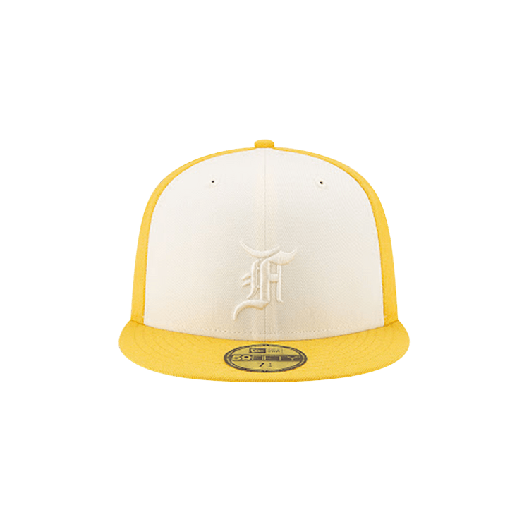 Fear of God Essentials x New Era 59Fifty Fitted Cap 'Gold/White'
